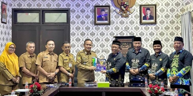 Audiensi LDII Lampung ke Kesbangpol bicara dakwah dan pembangunan SDM. Foto: LINES.