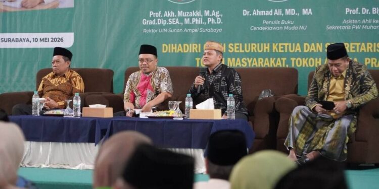 DPW LDII Jawa Timur menggelar bedah buku “Sistem, Model dan Corak Pendidikan LDII. Foto: LINES.