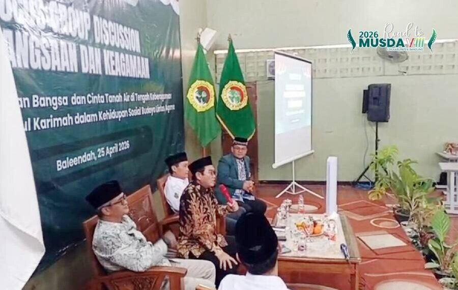 Dewan Pimpinan Daerah (DPD) LDII Kabupaten Bandung menggelar FGD sebagai Road to Musda. Foto: LINES.