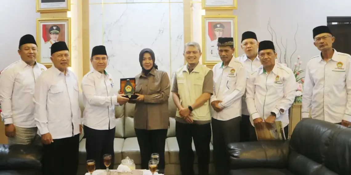 DPD LDII Kabupaten Bandung melakukan audiensi dengan DPRD Kabupaten Bandung pada Rabu (13/5/2026). Foto: LINES