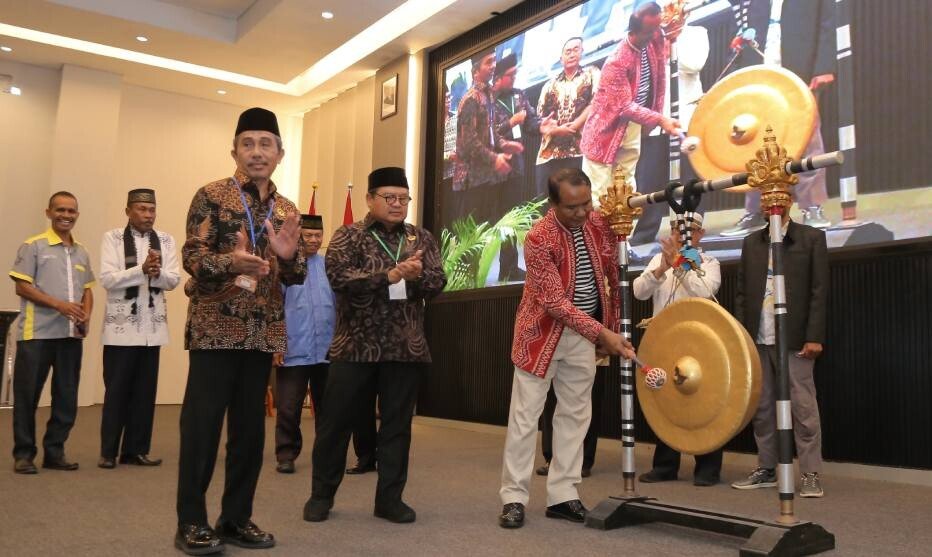 Ketua Umum DPP LDII Dody Taufiq Wijaya turut membuka Muswil LDII NTT. Foto: LINES.