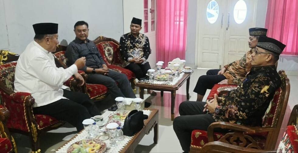 DPW LDII Lampung menerima kunjungan perwakilan Badan Intelijen Negara Daerah. Foto: LINES.