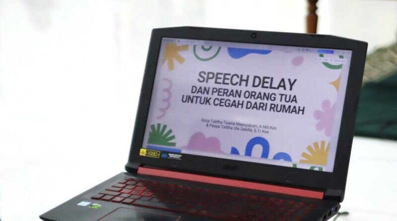 PC LDII Cikarang Timur menggelar seminar speech delay. Foto: LINES.