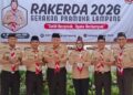 Hadiri Rakerda Gerakan Pramuka Lampung, Sako SPN Dukung Penguatan Pendidikan Karakter