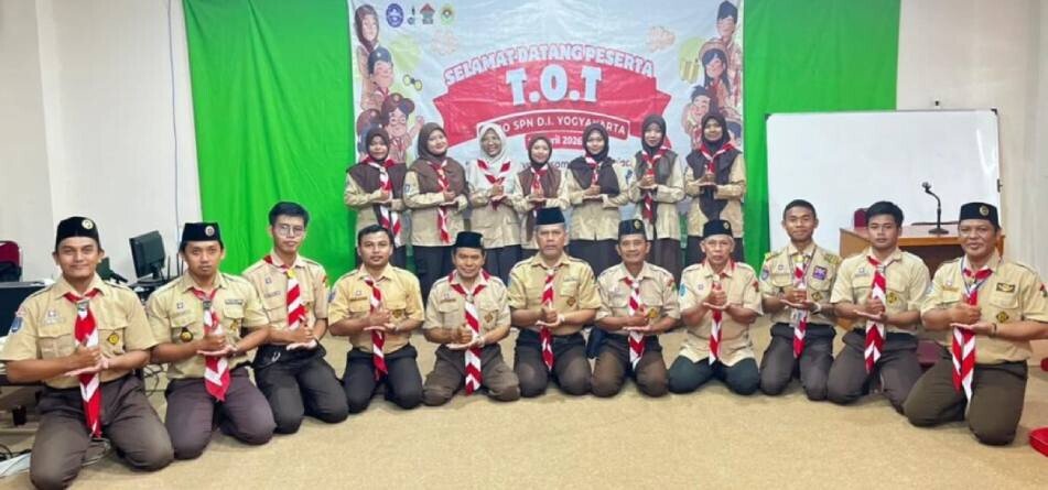 Satuan Komunitas Sekawan Persada Nusantara (Sako SPN) Daerah Istimewa Yogyakarta (DIY) menggelar pelatihan Training of Trainer bagi pembina gugus depan. Foto: LINES.