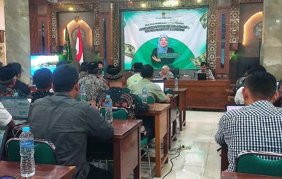 Workshop Perpajakan Yayasan yang digelar di GMB Ponpes Makmur Barokah, Sukoharjo. Foto: LINES.