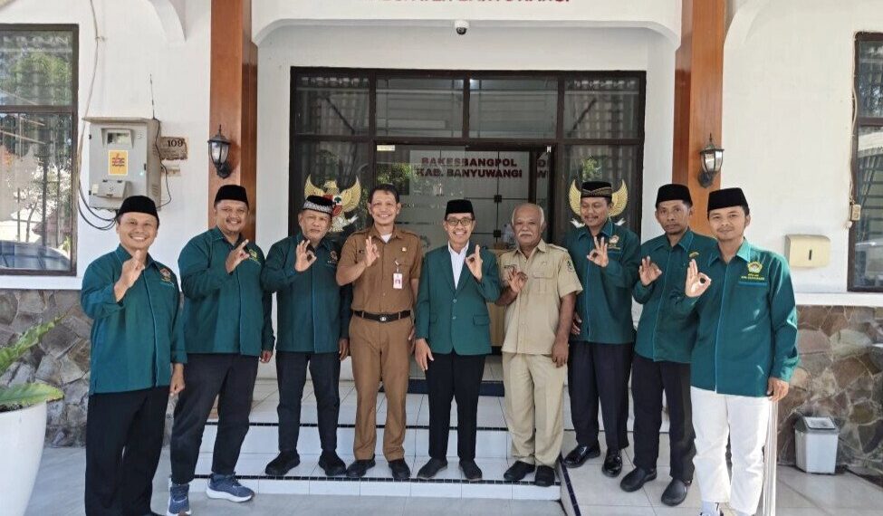 DPD LDII Kabupaten Banyuwangi masa bakti 2026–2031 audiensi dengan Kepala Badan Kesatuan Bangsa dan Politik (Bakesbangpol) Banyuwangi. Foto: LINES