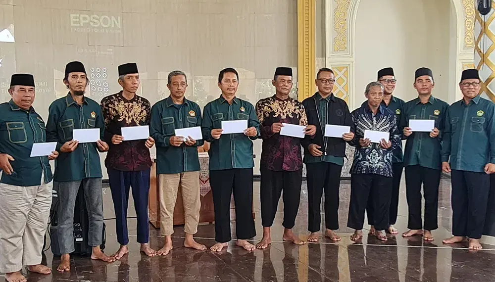 DPD LDII Kabupaten Karawang menggelar konsolidasi organisasi pada Minggu (26/4/2026) di Kantor Sekretariat PC LDII Karawang Timur. Foto: LINES