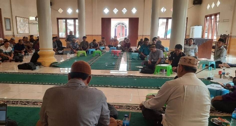 DPD LDII Musi Banyuasin menggelar konsolidasi sekaligus monitoring ke PC-PAC LDII. Foto: LINES.
