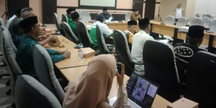 DPD LDII Kabupaten Kulon Progo menghadiri diskusi bersama organisasi kemasyarakatan (ormas) keagamaan. Foto: LINES.