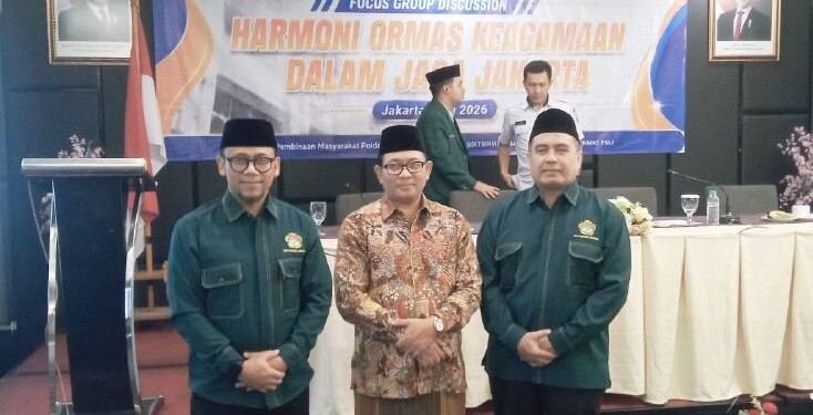 Ditbinmas Polda Metro Jaya (PMJ) menggelar Focus Group Discussion (FGD) bertajuk "Harmoni Ormas Keagamaan Dalam Jaga Jakarta". Foto: LINES.