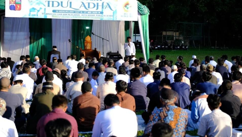 LDII Kota Bogor gelar salat Id dan penyembelihan kurban. Foto: LINES.