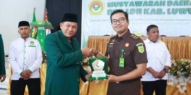 Kajari Kab. Luwu menghadiri Musda V DPD LDII Kab. Luwu. Foto: LINES.