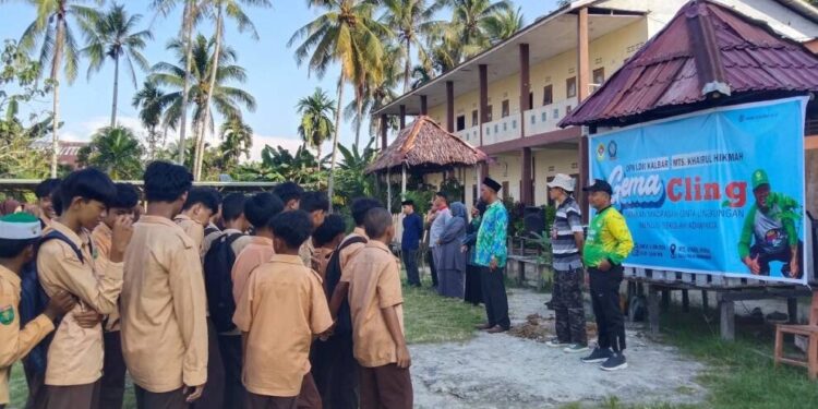 Kolaborasi antara LDII Kalimantan Barat dan Madrasah Tsanawiyah (MTs) Khairul Hikmah. Foto: LINES.