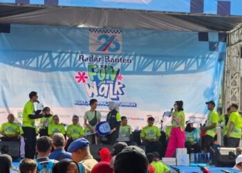 Meriahkan Fun Walk HUT ke-26 Radar Banten, LDII Apresiasi Peran Media