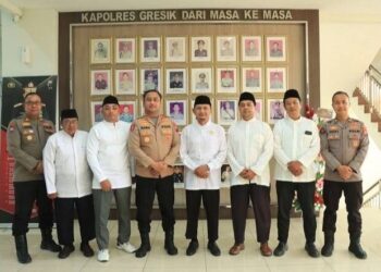 Tingkatkan Kerja Sama Kamtibnas, LDII Kunjungi Polres Gresik