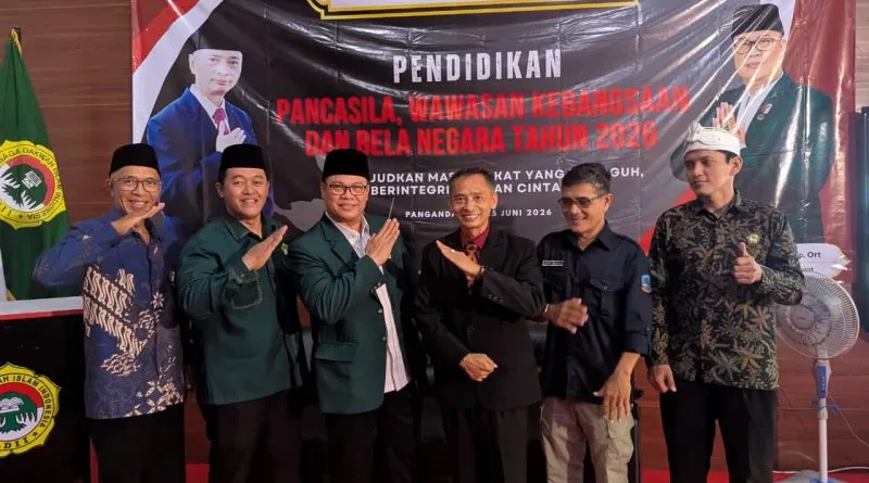 DPD LDII Kabupaten Pangandaran bekerja sama dengan Badan Kesatuan Bangsa dan Politik (Kesbangpol) Kabupaten Pangandaran menggelar Seminar Pendidikan Pancasila, Wawasan Kebangsaan, dan Bela Negara. Foto: LINES