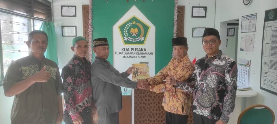 LDII Semin bersilaturrahim ke KUA Kapanewon Semin. Foto: LINES.