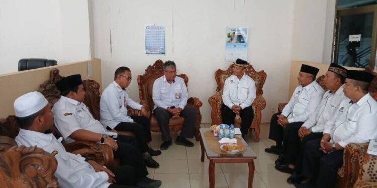 DPD LDII Kabupaten Tanah Bumbu, Kalimantan Selatan, beraudiensi dengan Pemkab Tanah Bumbu. Foto: LINES.