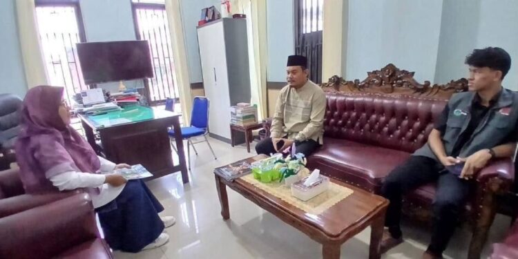 DPD LDII Kabupaten Tanjung Jabung (Tanjab) Barat silaturahim dengan Dinas Perpustakaan dan Kearsipan. Foto: LINES.