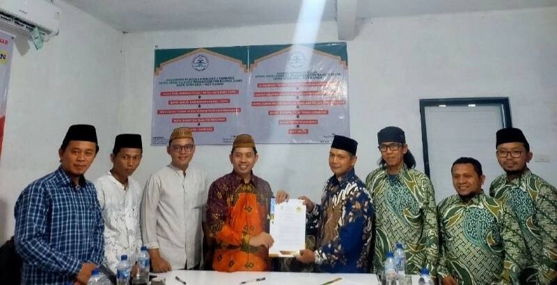 LDII Way Kanan menandatangani nota kesepahaman (MoU) dengan Institut Agama Islam (IAI) Al Hikmah. Foto: LINES.