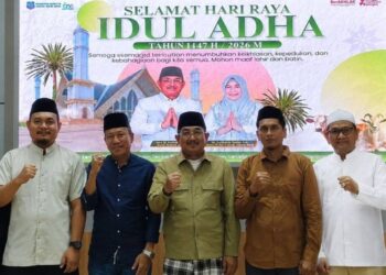 Pererat Sinergisitas, LDII Hadiri Open House Idul Adha Bupati Tanjab Barat