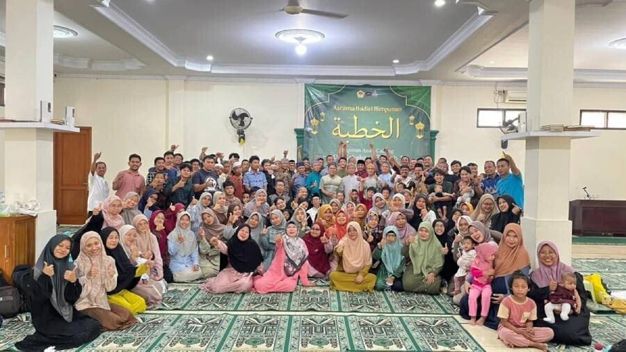 PAC LDII Kaliabang Tengah menggelar Asrama Hadits Kitabul Khutbah di Masjid Al Fattah. Foto: LINES.