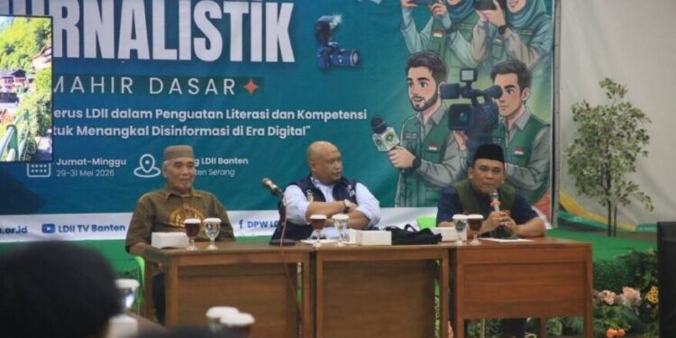 Biro Komunikasi Informasi dan Media (KIM) DPW LDII Provinsi Banten menggelar Pelatihan Jurnalistik Mahir Dasar. Foto: LINES.