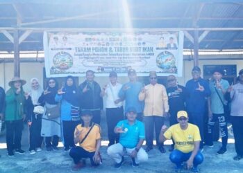 Sambut 1 Muharram, LDII Keerom Ikut Tanam Pohon dan Tebar Bibit Ikan untuk Lestarikan Lingkungan