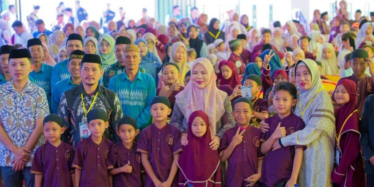 Wakil Gubernur Gorontalo, Idah Syahidah Rusli Habibie membuka Festival Anak Sholeh (FAS) 2026 yang digelar DPW LDII Gorontalo. Foto: LINES