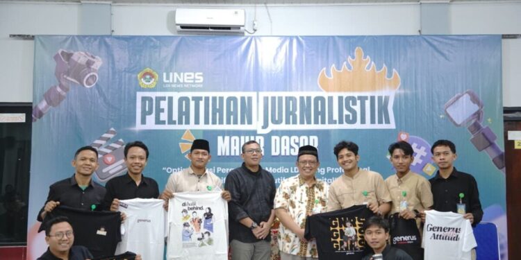 Pelatihan Jurnalistik Mahir Dasar yang diselenggarakan DPW LDII Provinsi Lampung bekerja sama dengan LDII News Network (LINES) DPP LDII resmi ditutup pada Minggu (28/6). Foto: LINES