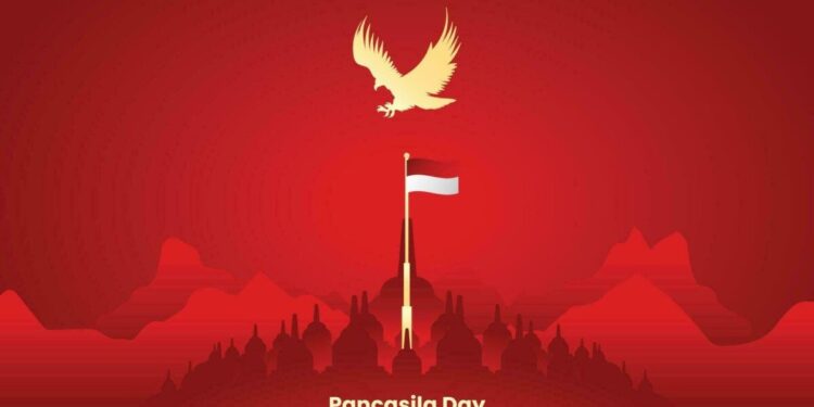Hari Pancasila. Sumber: vektor