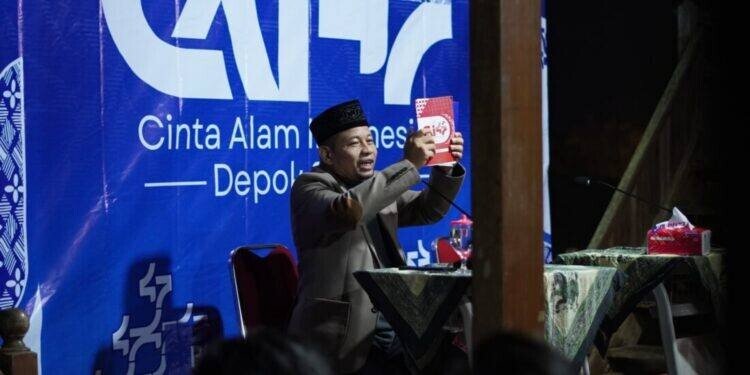 Ratusan generasi muda LDII Kota Depok mengikuti Cinta Alam Indonesia (CAI) 2026. Foto: LINES.