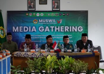 LDII Bangka Belitung Sosialisasikan Visi Organisasi Jelang Muswil di Hadapan Insan Pers