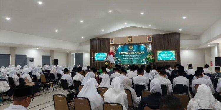 DPW LDII Jawa Barat menggelar Pertemuan Akbar (Perak) 2026 sebagai ajang konsolidasi Biro Pendidikan Umum dan Pelatihan (PUP) LDII se-Jawa Barat. Foto: LINES.