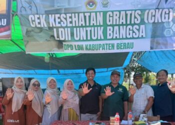 LDII Berau Gelar FAS dan Cek Kesehatan Gratis