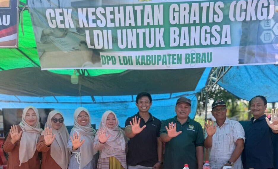 LDII Berau menggelar FAS dan Cek Kesehatan Gratis. Foto: LINES.