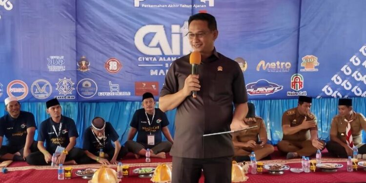 Kepala Dinas Pemuda dan Olahraga Kabupaten Luwu, Supriadi, mengapresiasi penyelenggaraan Permata CAI 2026. Foto: LINES.
