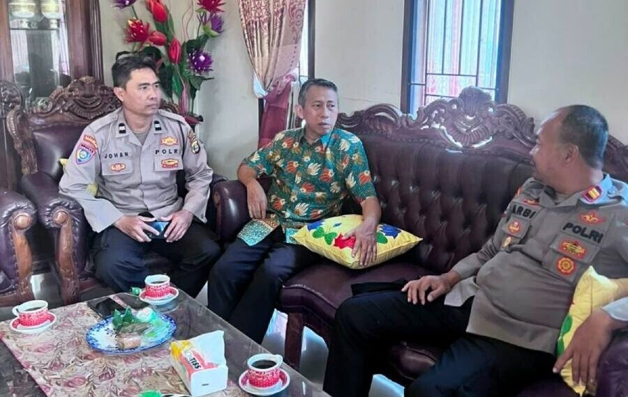 Kasat Binmas Polda Metri Silaturrahim ke LDII Pringsewu. Foto: LINES.