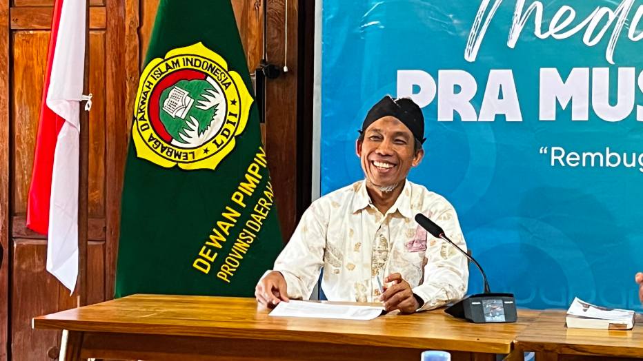 Ketua DPW LDII DIY Atus Syahbudin pada Media Gathering. Foto: LINES.