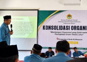 Konsolidasi LDII Kediri Tekankan Penguatan Karakter sebagai Fondasi Kaderisasi