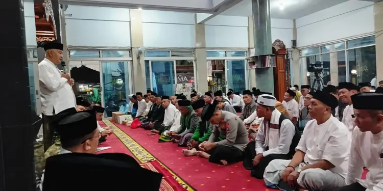 DPD LDII Kabupaten Malang mendukung program Pemerintah Kabupaten Malang bertajuk "Sholat Subuh Keliling (SULING)". Foto: LINES