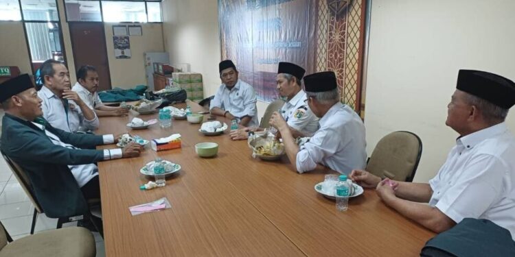 LDII Jakarta Selatan bersilaturrahim ke MUI Jakarta Selatan. Foto: LINES.