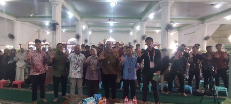 DPD LDII Kota Surakarta berkolaborasi dengan Dinas Tenaga Kerja (Disnaker) Kota Surakarta dan Badan Layanan Umum Daerah (BLUD) Solo Technopark. Foto: LINES.