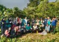 LDII Talang Kelapa Gotong Royong Buka Lahan Lokasi Pembangunan KUA