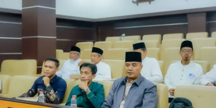 DPD LDII Kota Metro menghadiri undangan “Pengukuhan Pengurus MUI Kota Metro dan MUI Kecamatan se-Kota Metro”. Foto: LINES
