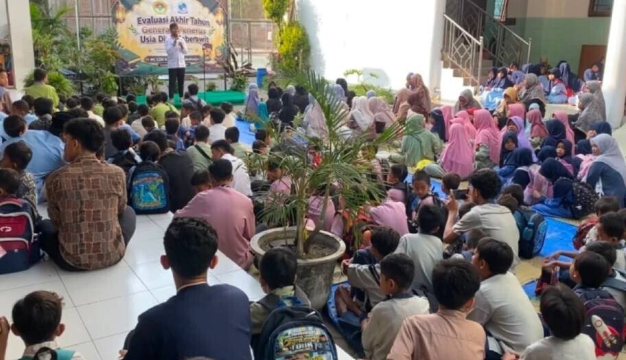 Monitoring dan Evaluasi Generasi Usia Dini LDII Sukoharjo. Foto: LINES.