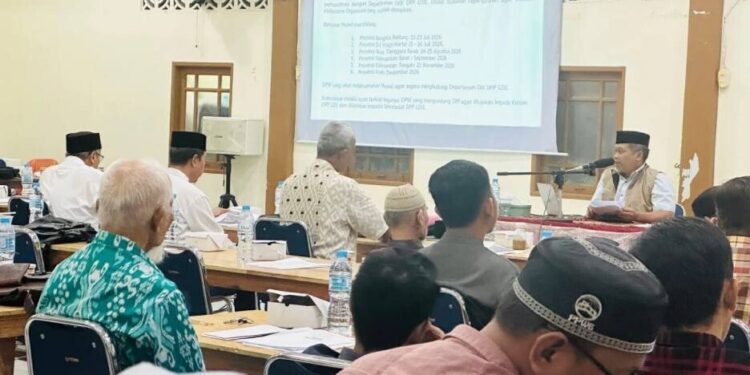 DPW LDII Kalimantan Barat menyosialisasikan pelaksanaan Musyawarah Wilayah (Muswil) VIII. Foto: LINES.