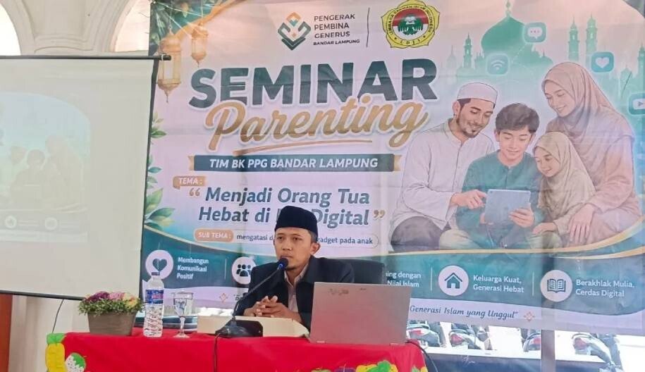 Seminar Parenting LDII Bandar Lampung. Foto: LINES.