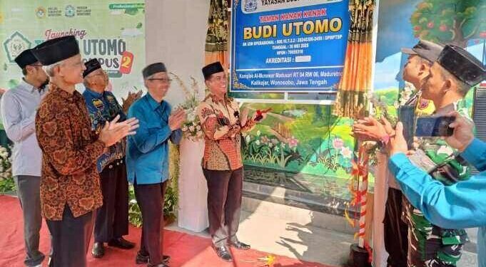 Yayasan Budi Luhur naungan DPD LDII Kabupaten Wonosobo meresmikan TK Budi Utomo. Foto: LINES.